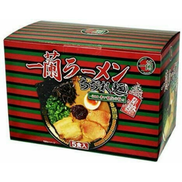 Japanese Ramen Ichiran Ramen Noodle Tonkotsu Fukuoka Japan 5 meals Wavy Noodles F/S Japan