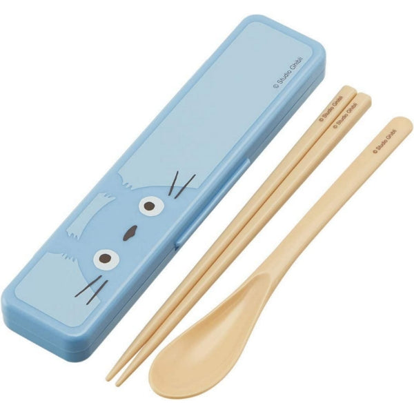 Elevate Your Dining Experience with Totoro Face Chopsticks and Spoon Set
