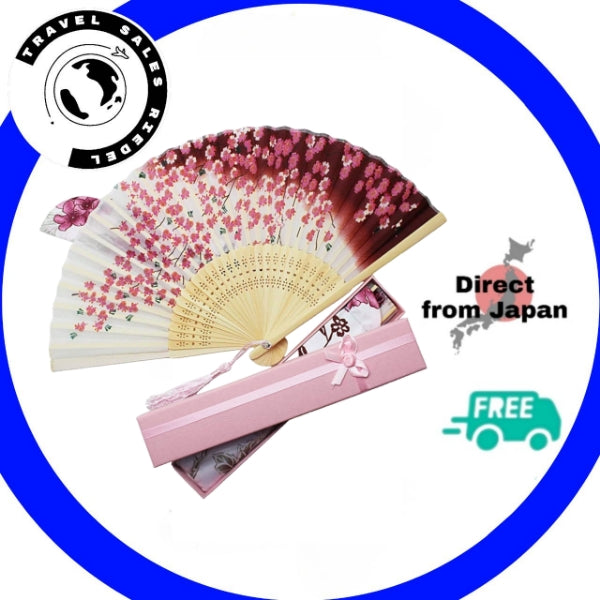 Abanico de baile Boshiho Silk Blossom - Elegancia japonesa caprichosa