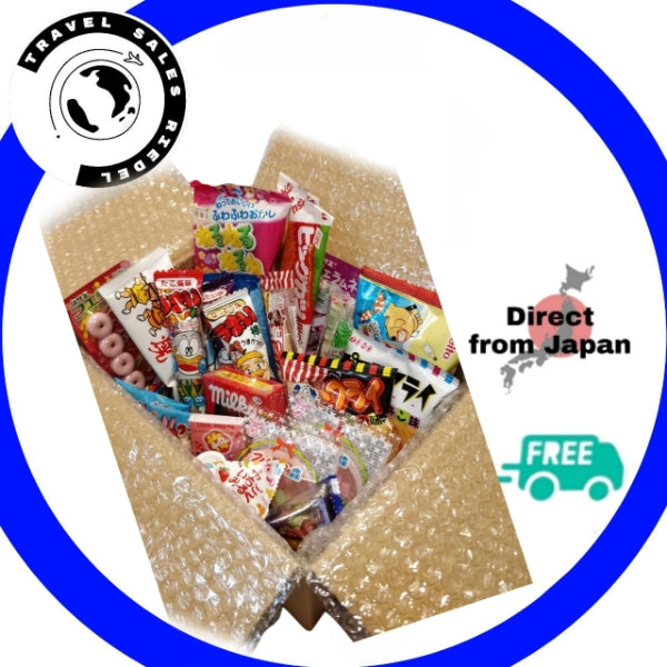 Japanische Süßigkeiten- und Snackbox – 30 authentische Leckereien