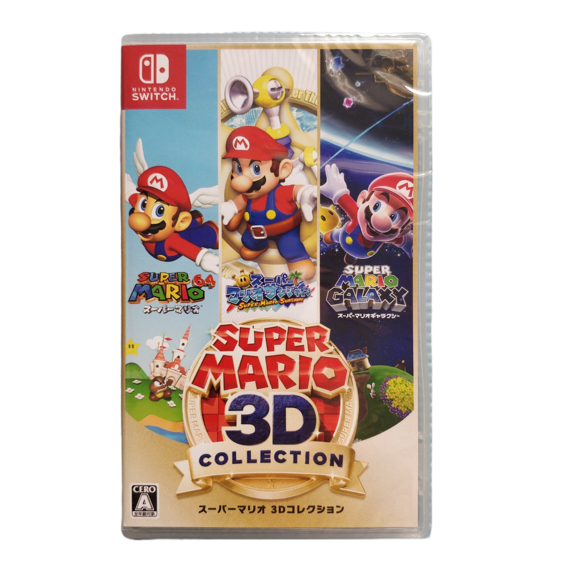 Nintendo Switch Super Mario 3D All-Stars Collection -japonês Novo